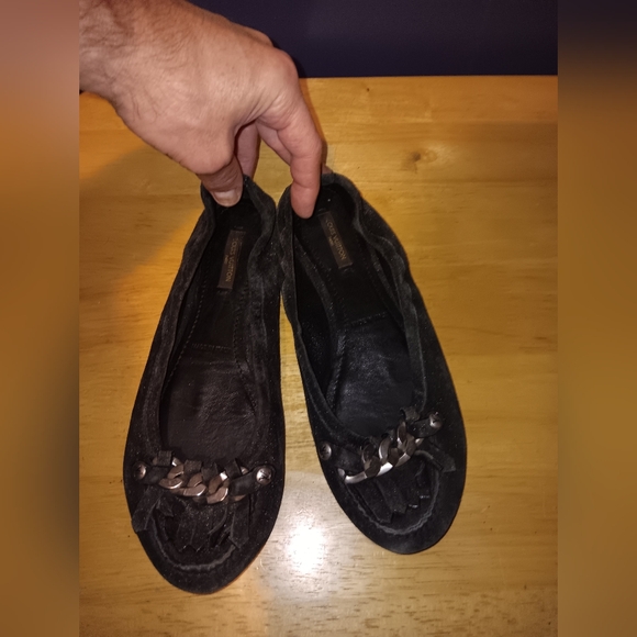 Louis Vuitton Suede Flats Size 37 1/2 - Picture 1 of 5